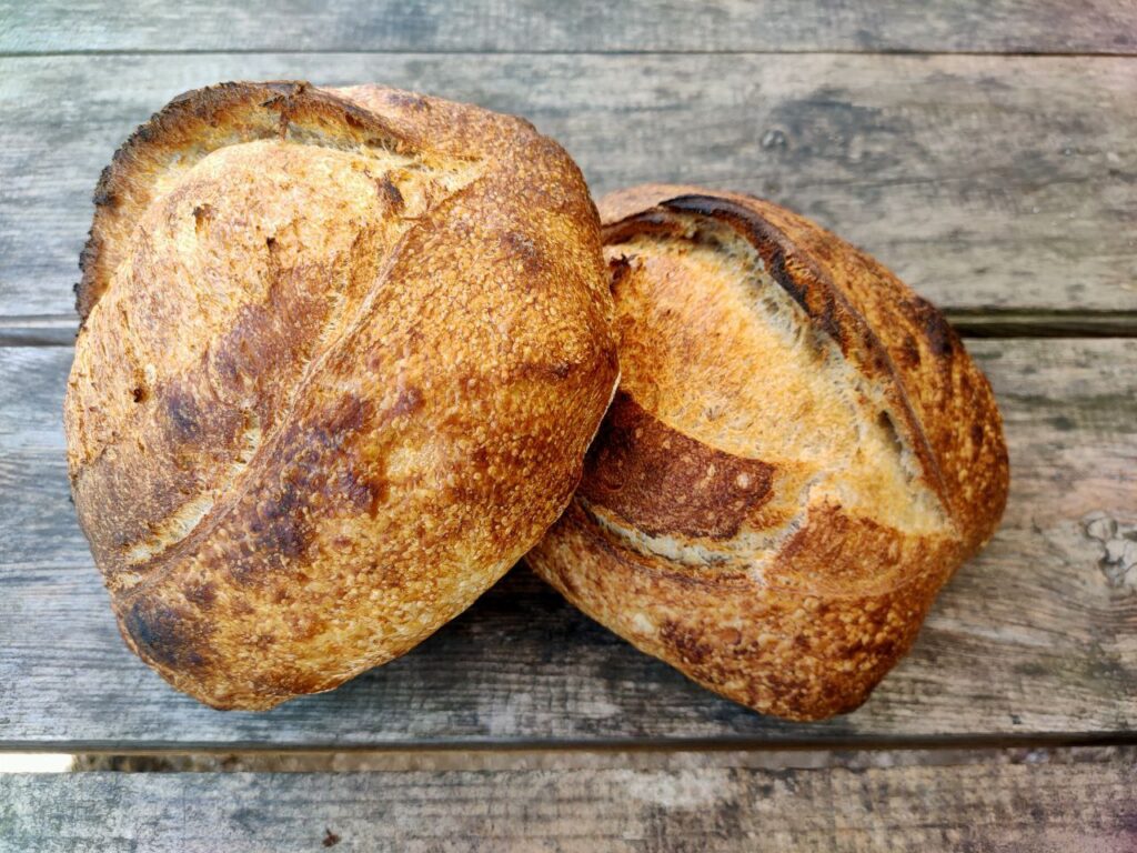 Pão de fermentação natural