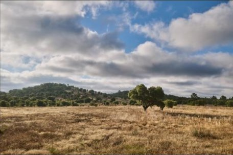 Paisagem do barrocal perto de Aljezur