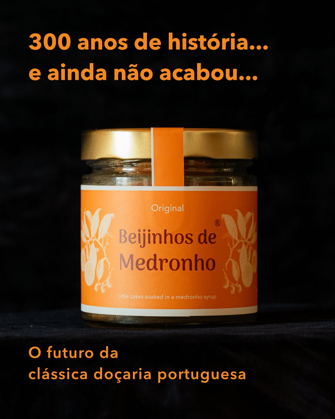 Frasco Original de Beijinhos de Medronho